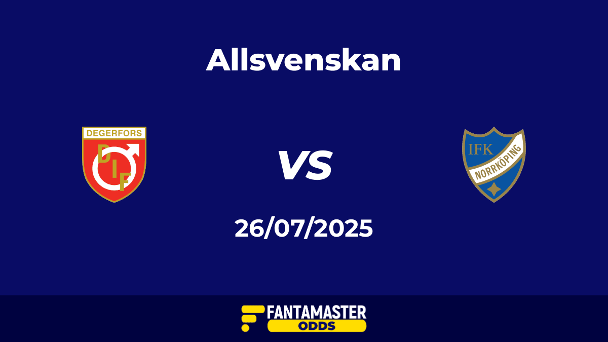 Degerfors vs Norrköping del 26/07/2025