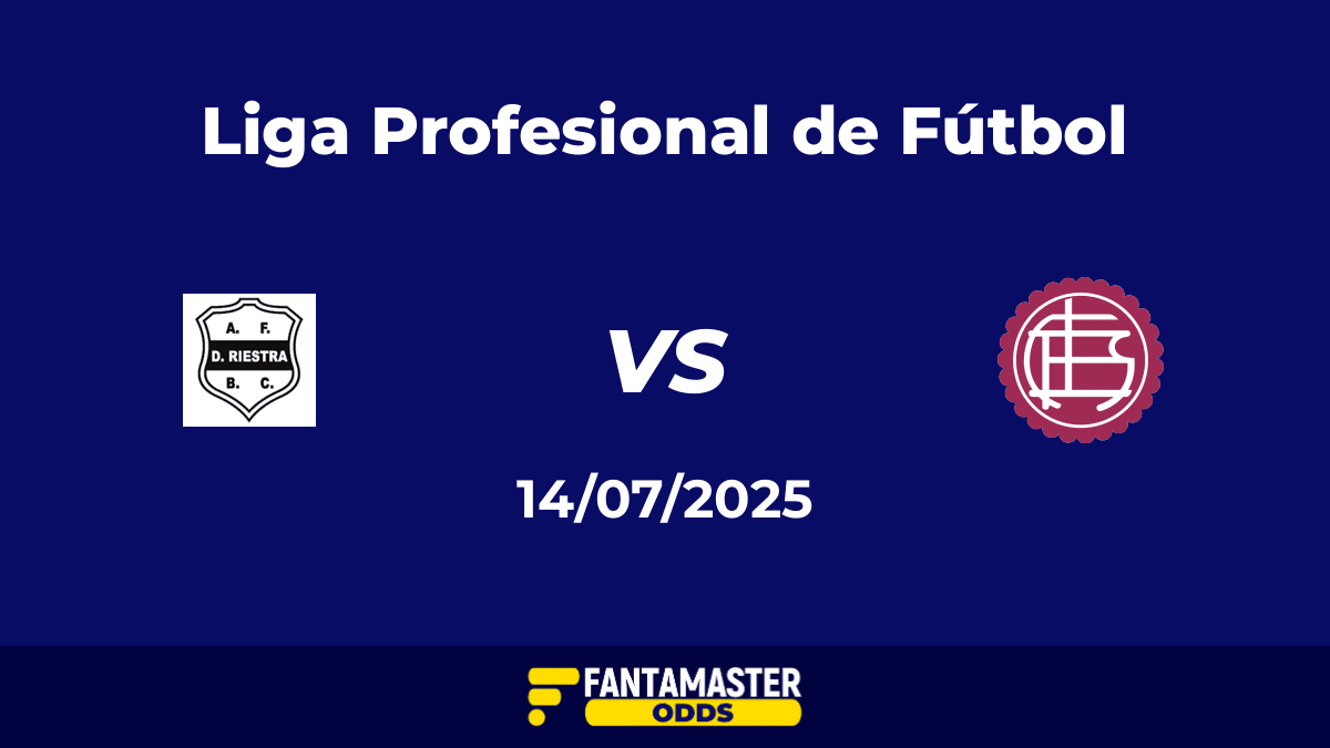 Deportivo Riestra vs Lanús del 14/07/2025