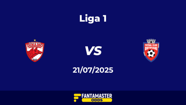 Dinamo Bucureşti vs Botoşani del 21/07/2025