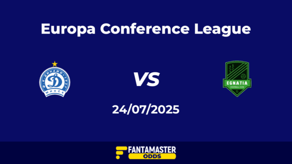 Dinamo Minsk vs Egnatia Rrogozhinë del 24/07/2025