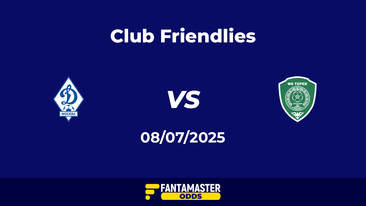 Dinamo Moskva vs Akhmat Grozny del 08/07/2025