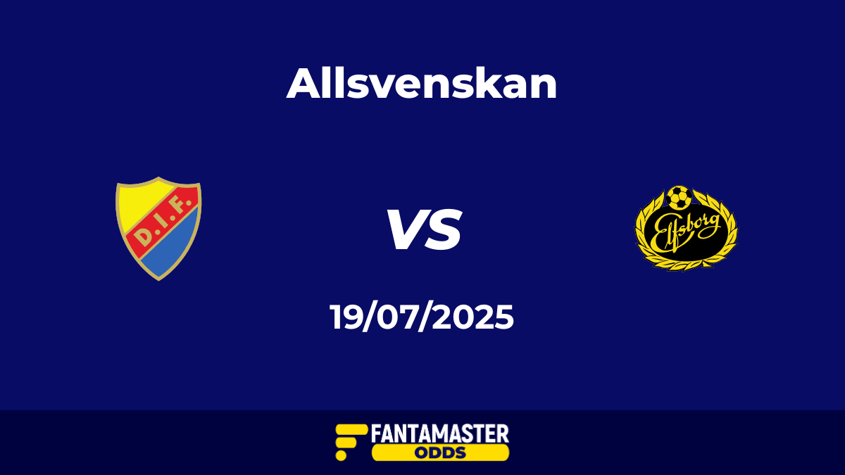 Djurgården vs Elfsborg del 19/07/2025