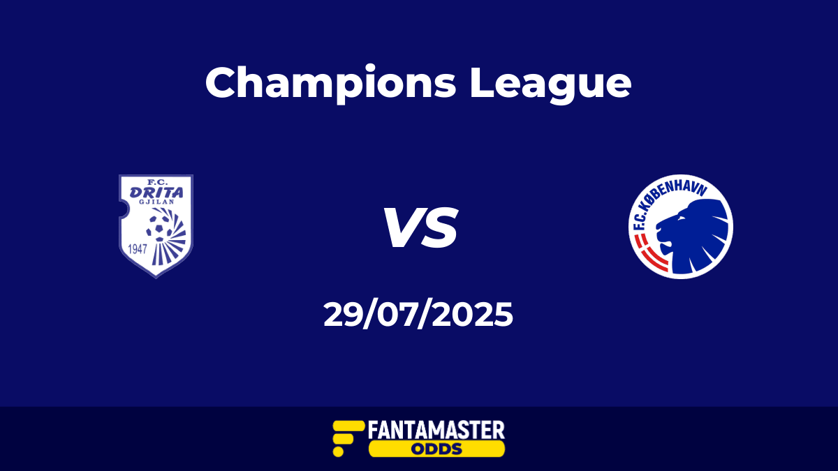 Drita vs FC København del 29/07/2025