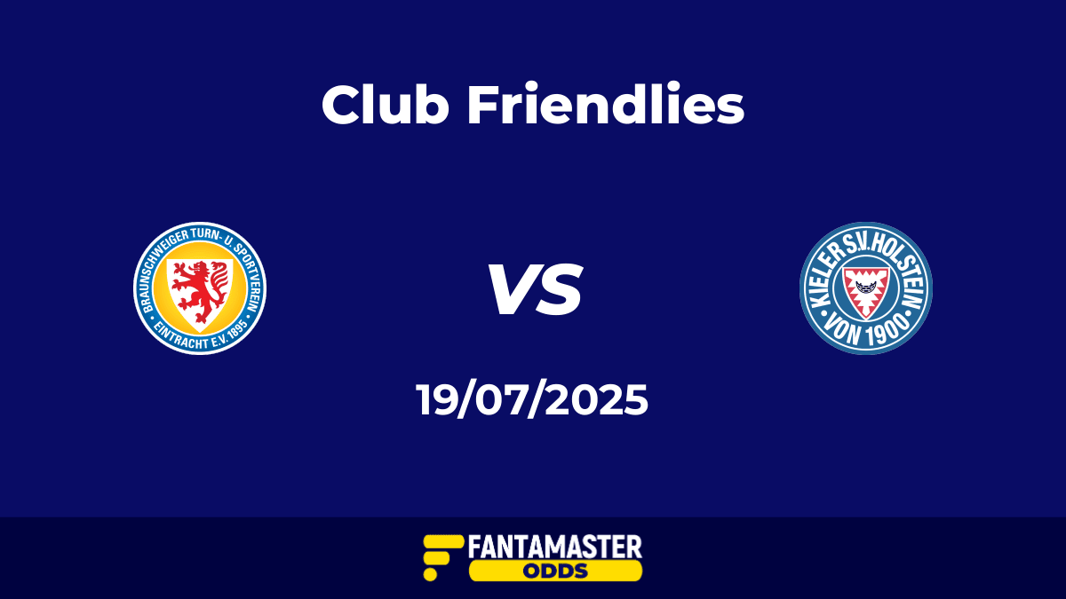 Eintracht Braunschweig vs Holstein Kiel del 19/07/2025