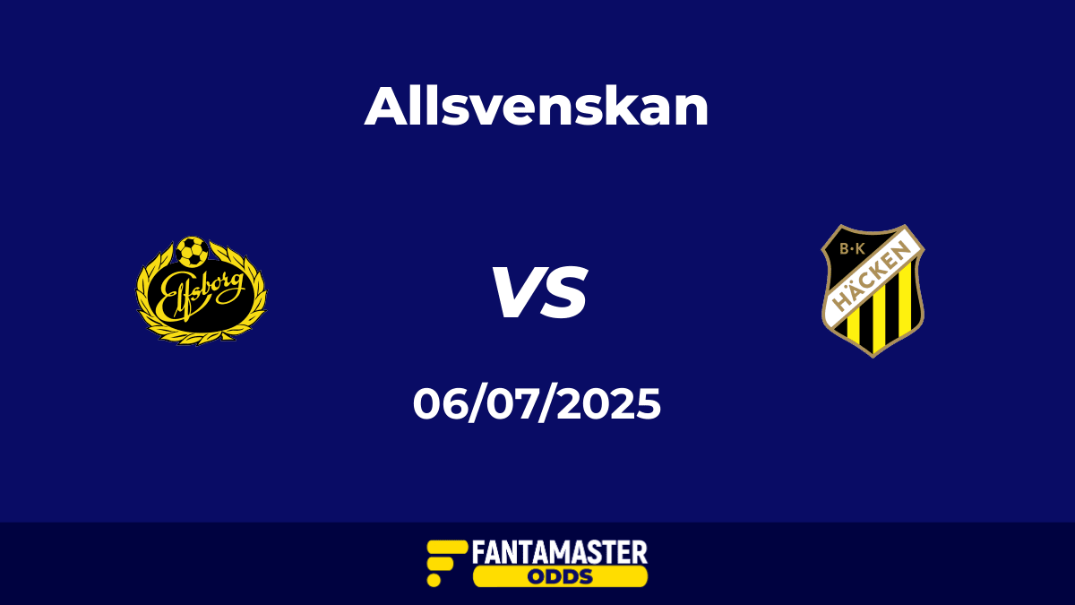 Elfsborg vs Häcken del 06/07/2025