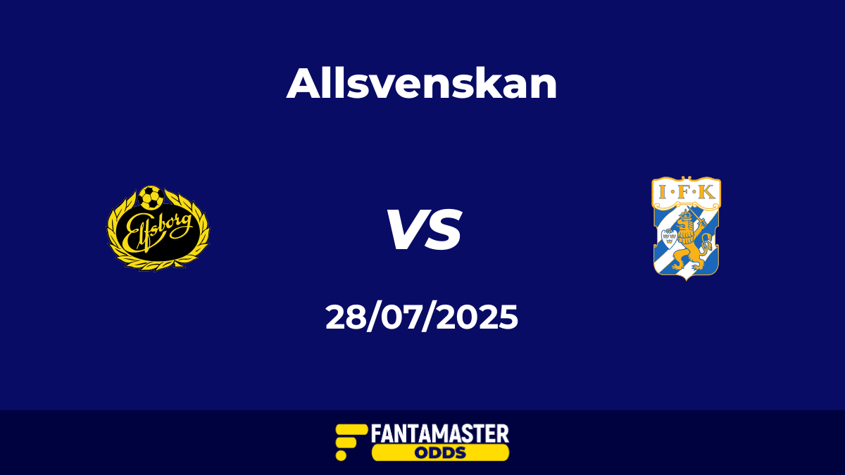 Elfsborg vs IFK Göteborg del 28/07/2025