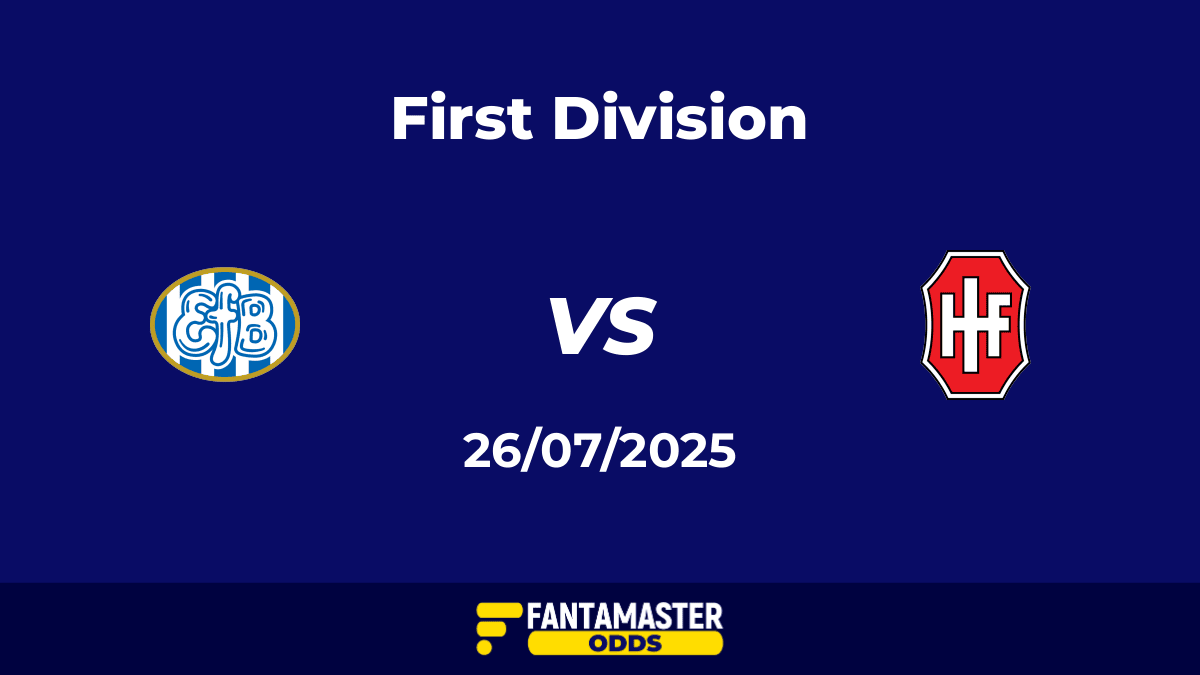 Esbjerg vs Hvidovre del 26/07/2025