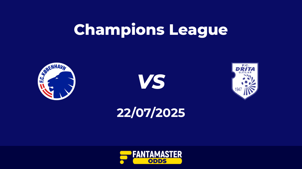 FC København vs Drita del 22/07/2025