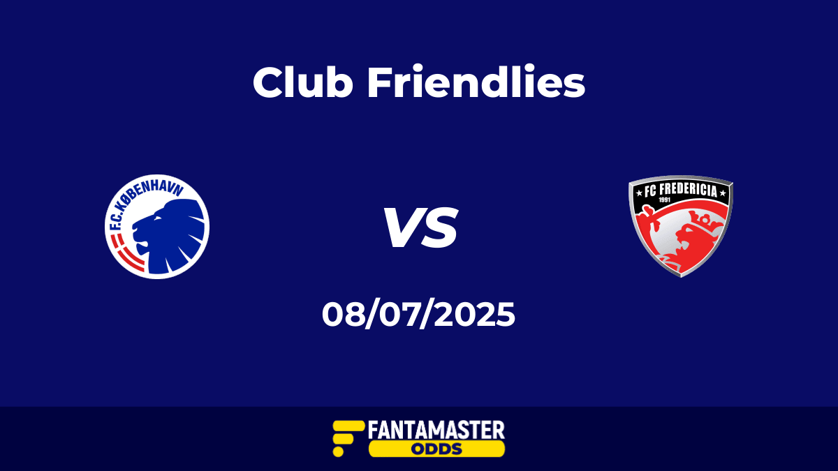 FC København vs Fredericia del 08/07/2025