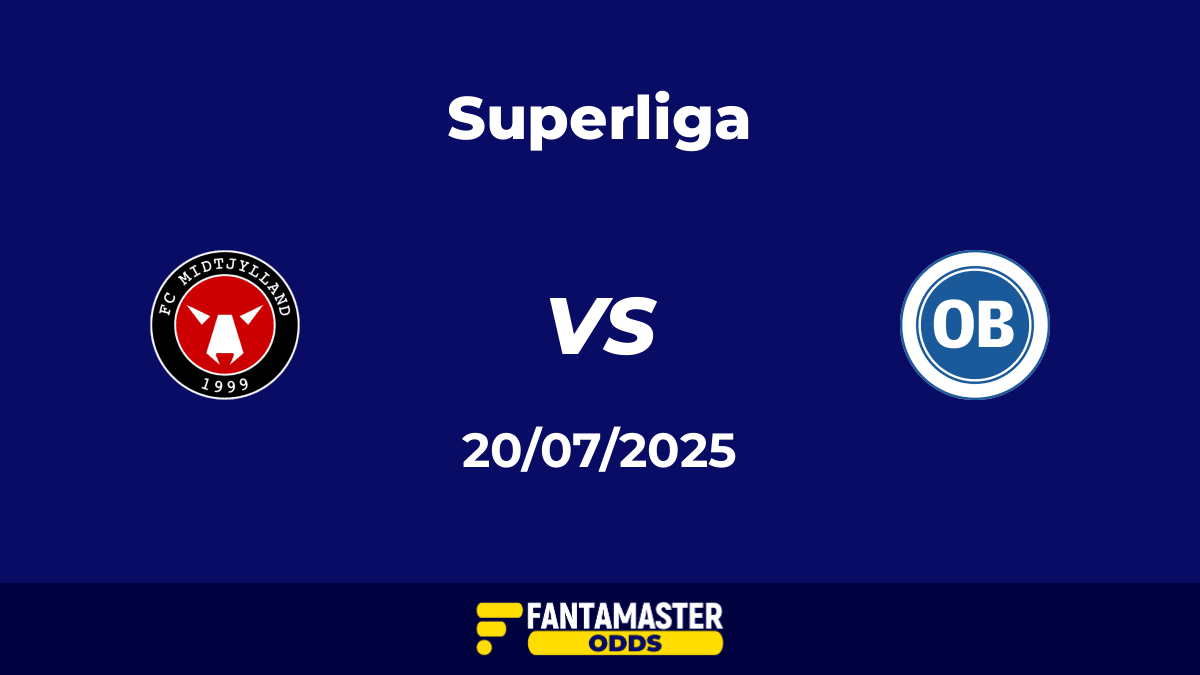 FC Midtjylland vs OB del 20/07/2025