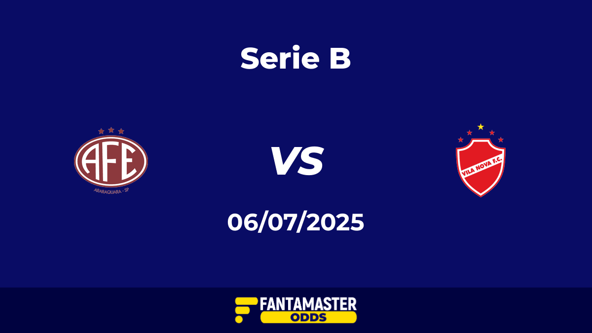 Ferroviária vs Vila Nova del 06/07/2025