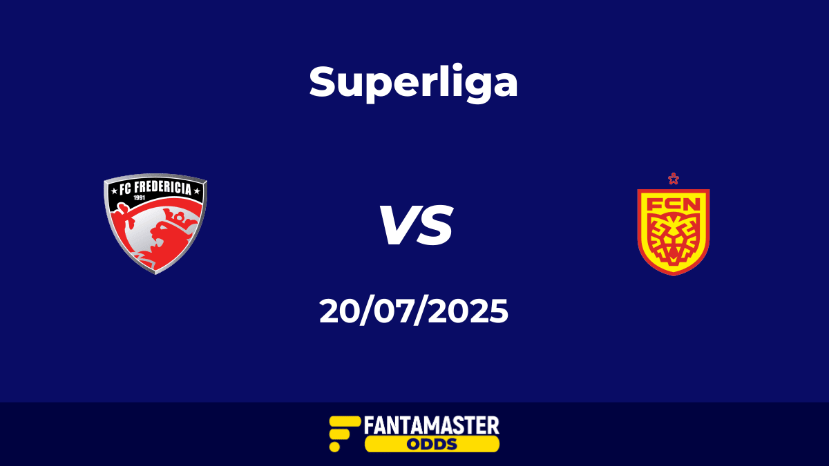Fredericia vs Nordsjælland del 20/07/2025