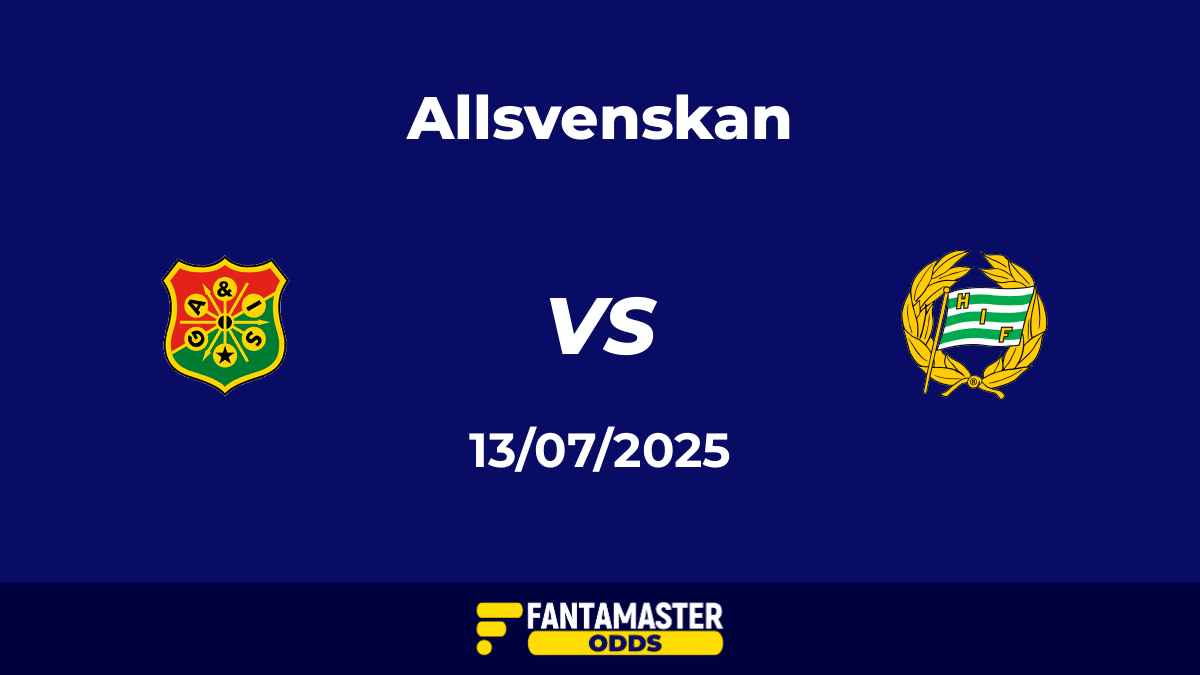 GAIS vs Hammarby del 13/07/2025