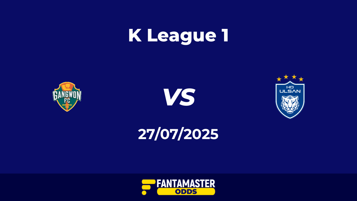 Gangwon vs Ulsan HD del 27/07/2025