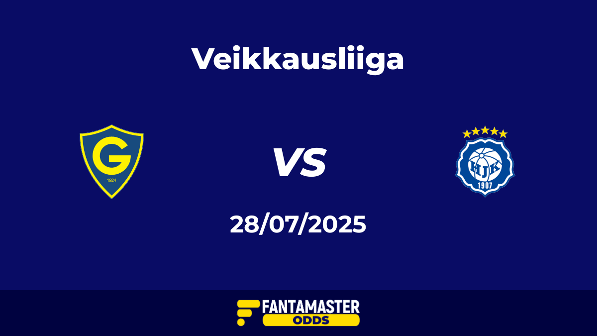 Gnistan vs HJK del 28/07/2025