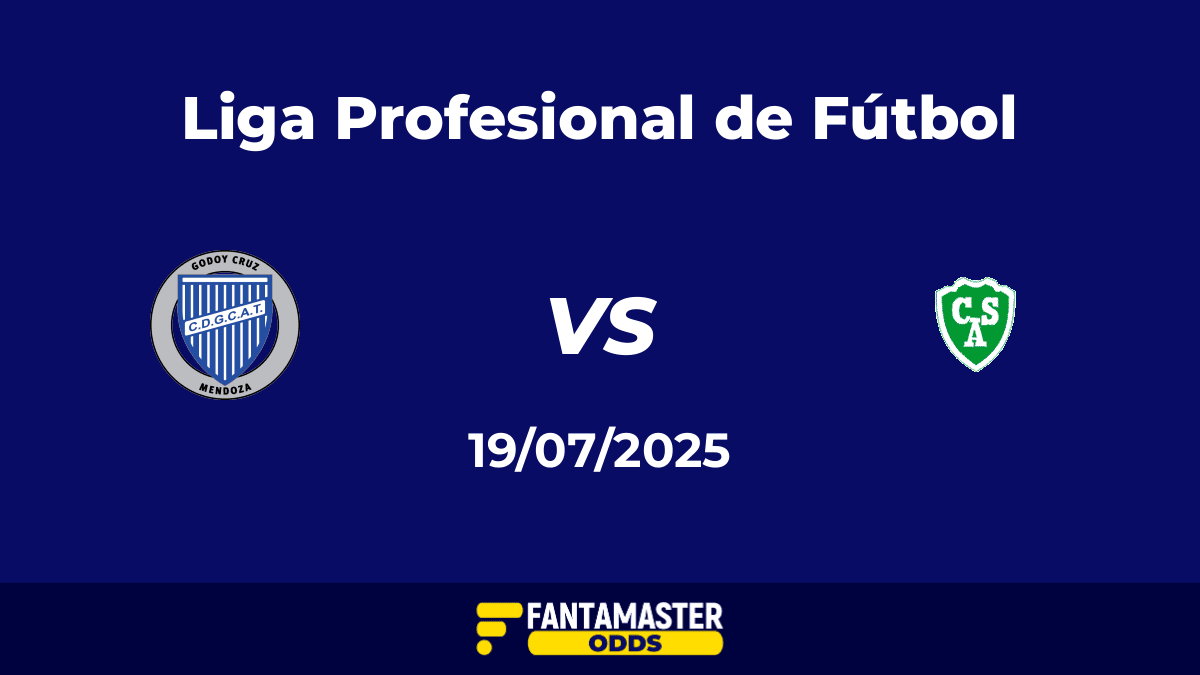 Godoy Cruz vs Sarmiento del 19/07/2025