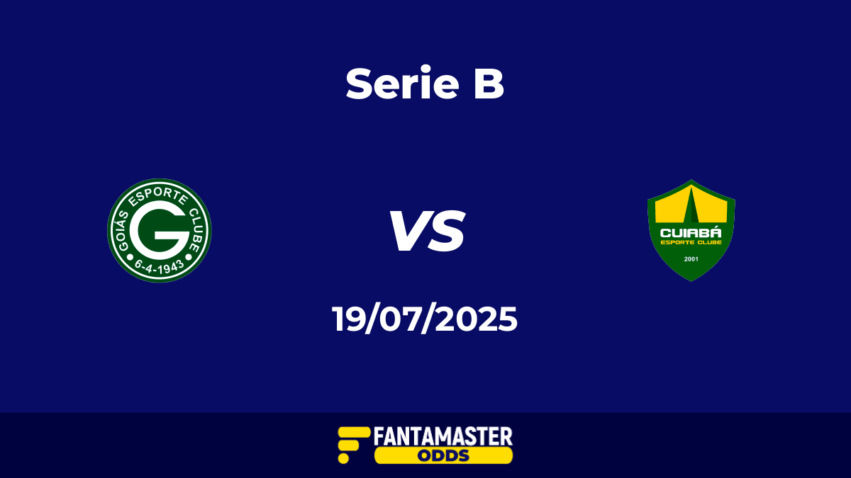 Goiás vs Cuiabá del 19/07/2025