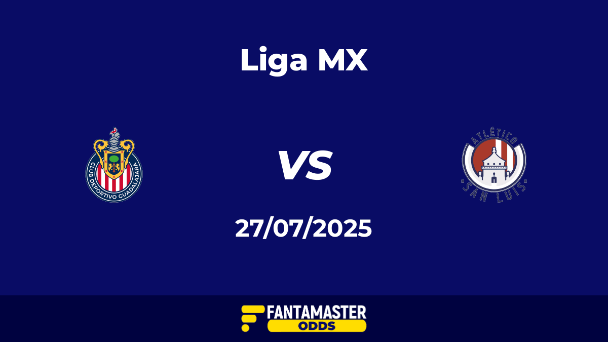 Guadalajara vs Atlético San Luis del 26/07/2025