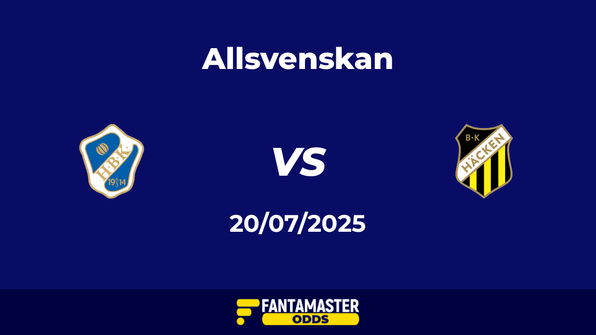 Halmstad vs Häcken del 20/07/2025