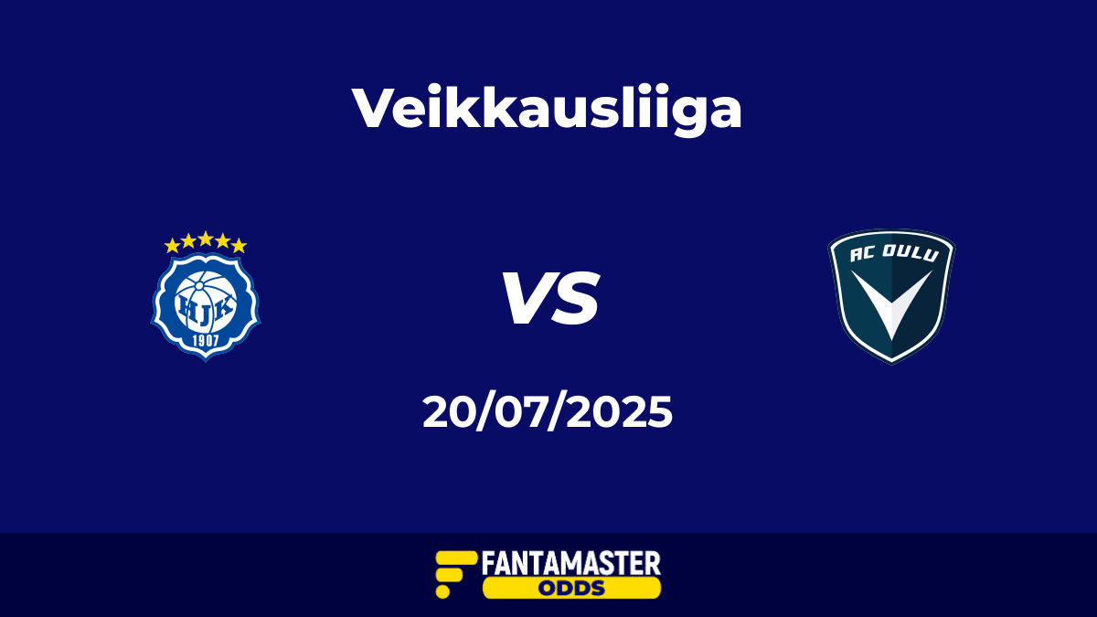 HJK vs Oulu del 20/07/2025