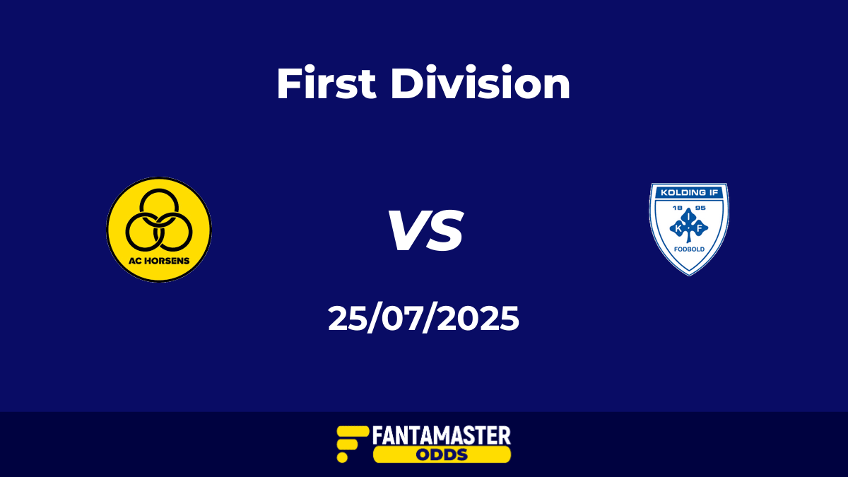 Horsens vs Kolding IF del 25/07/2025