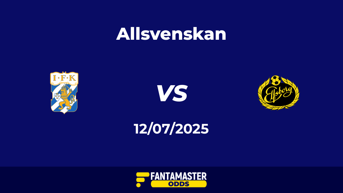 IFK Göteborg vs Elfsborg del 12/07/2025