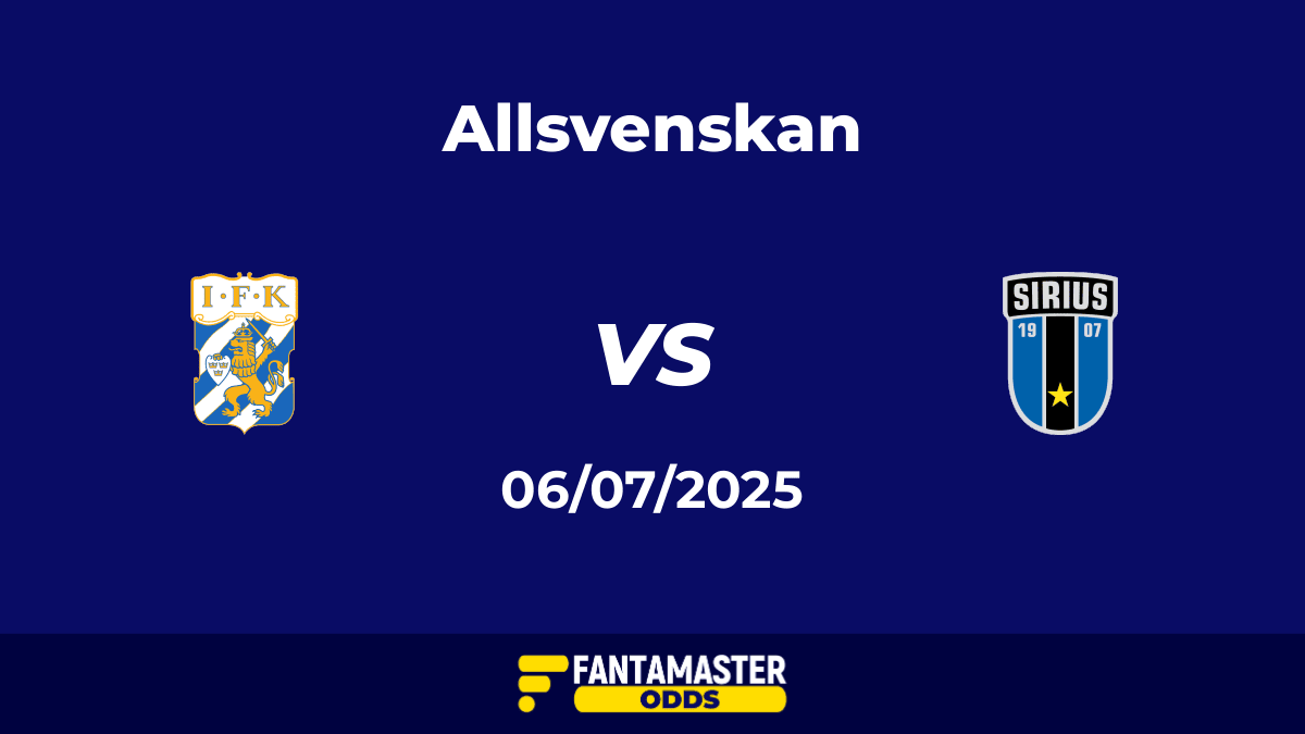 IFK Göteborg vs Sirius del 06/07/2025