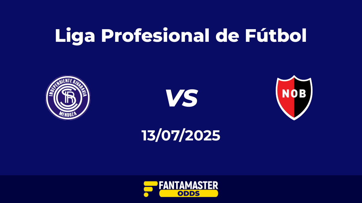 Independiente Rivadavia vs Newell's Old Boys del 13/07/2025