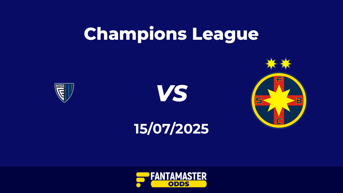 Inter Club d'Escaldes vs FCSB del 15/07/2025