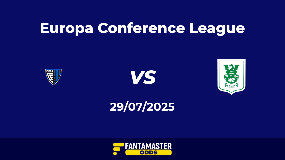 Inter Club d'Escaldes vs Olimpija del 29/07/2025