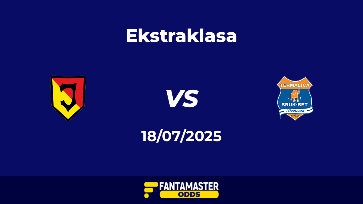 Jagiellonia Białystok vs Nieciecza del 18/07/2025