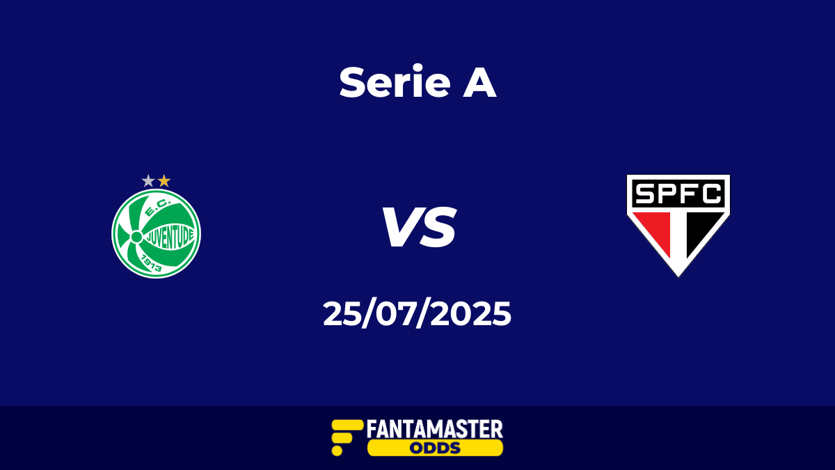 Juventude vs São Paulo del 24/07/2025