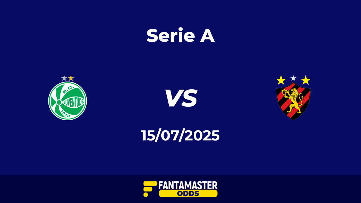 Juventude vs Sport Recife del 14/07/2025
