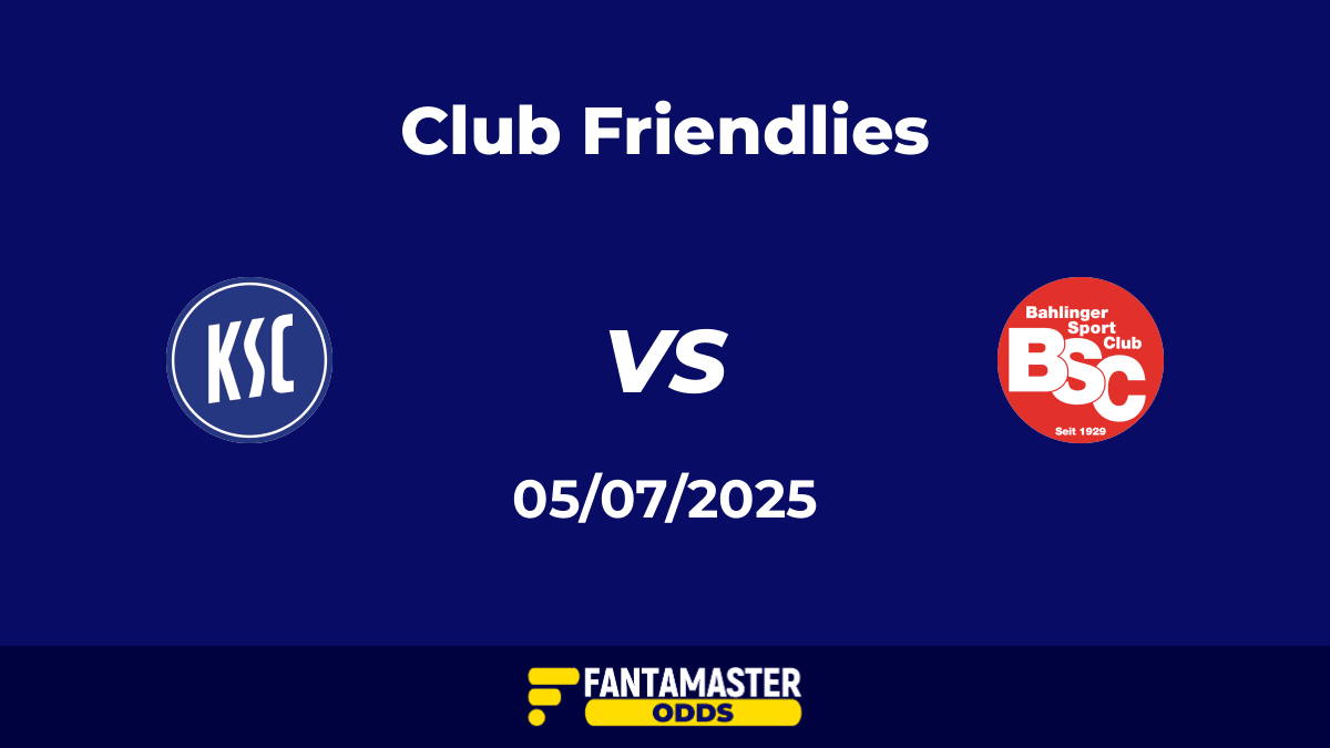 Karlsruher SC vs Bahlinger SC del 05/07/2025