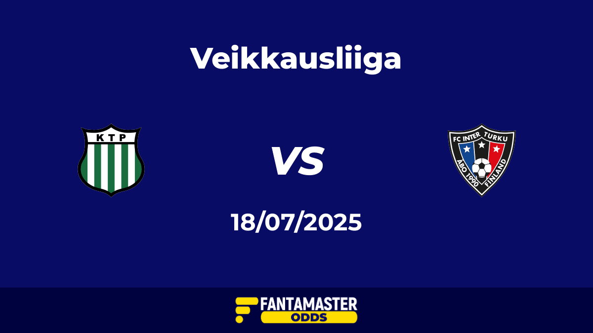 KTP vs Inter Turku del 18/07/2025