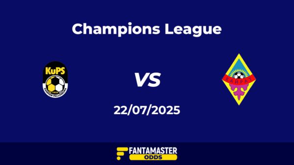 KuPS vs Kairat del 22/07/2025