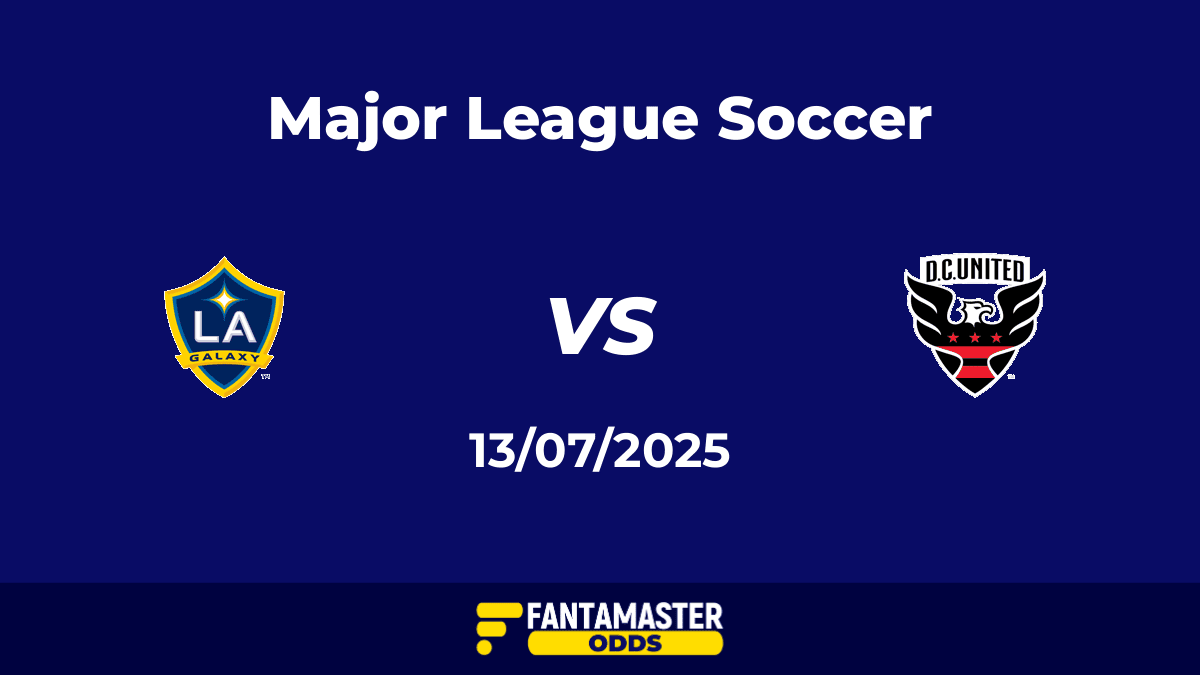 LA Galaxy vs DC United del 13/07/2025
