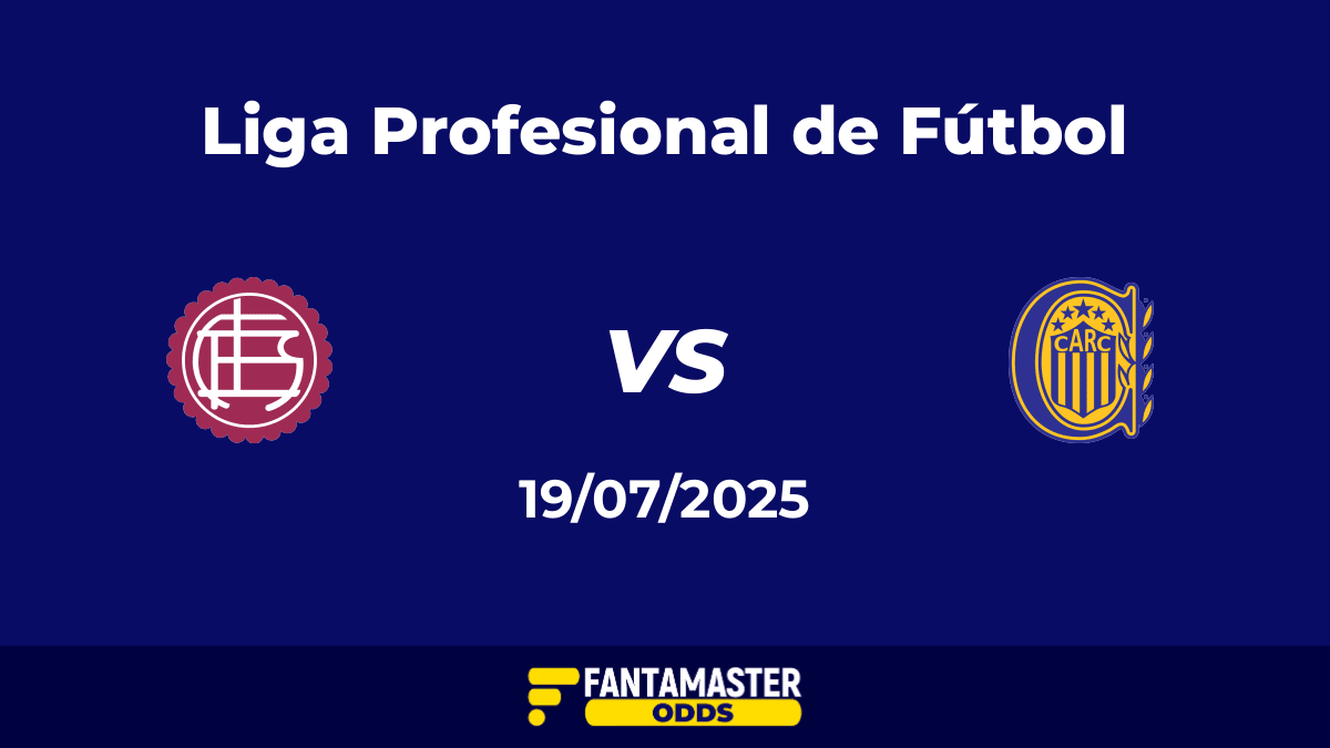 Lanús vs Rosario Central del 19/07/2025