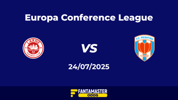 Larne vs Prishtina del 24/07/2025