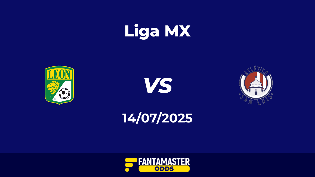 León vs Atlético San Luis del 14/07/2025