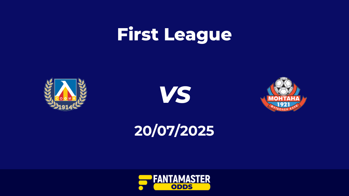 Levski Sofia vs Montana del 20/07/2025