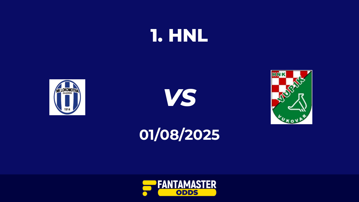 Lokomotiva Zagreb vs Vukovar del 01/08/2025