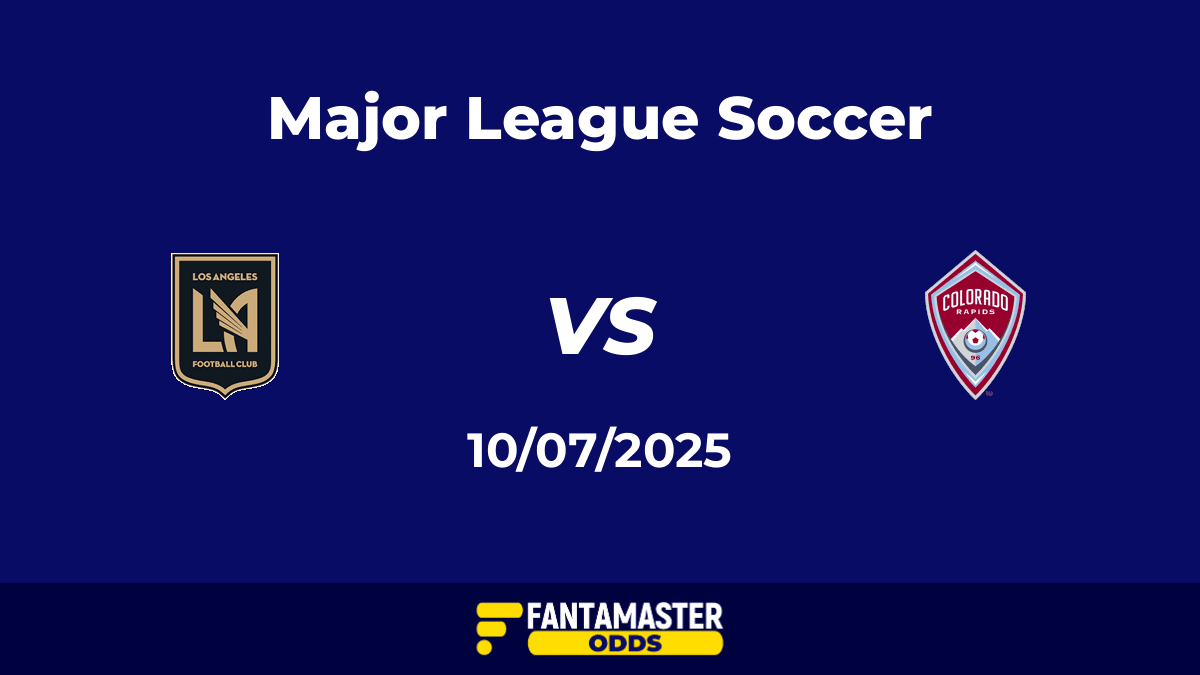 Los Angeles FC vs Colorado Rapids del 10/07/2025
