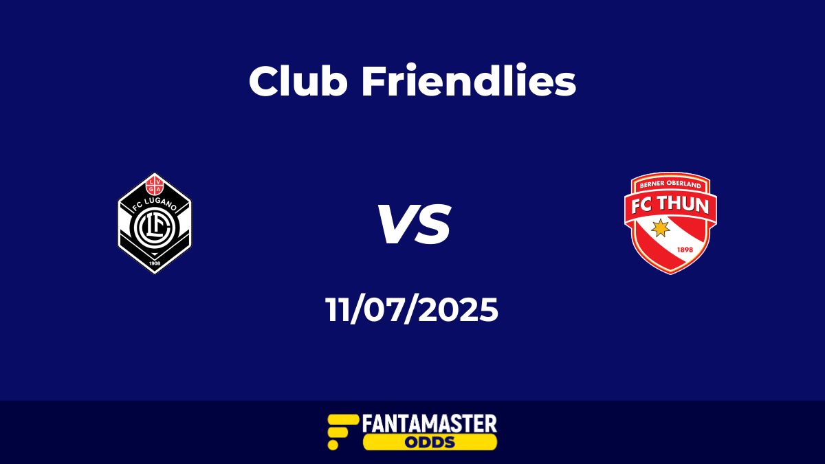 Lugano vs Thun del 11/07/2025