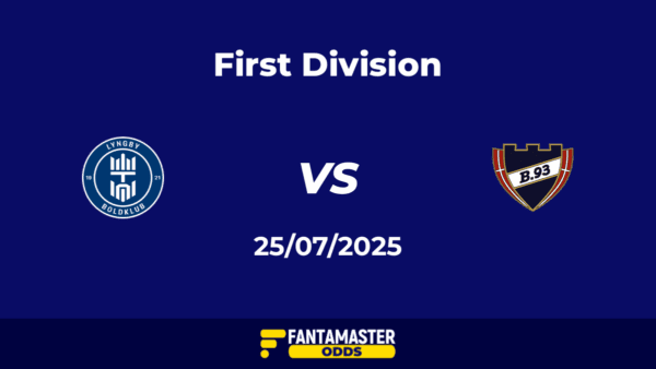 Lyngby Boldklub vs B 93 del 25/07/2025