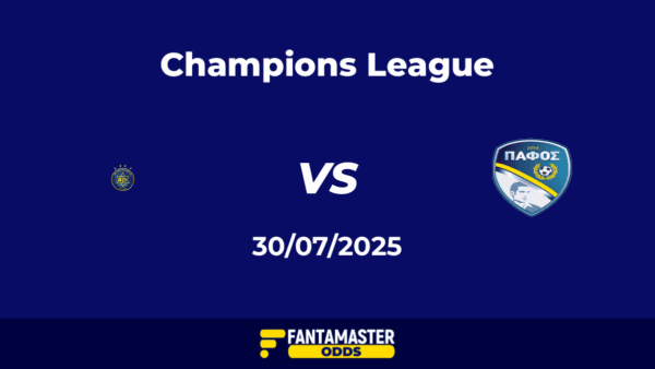 Maccabi Tel Aviv vs Paphos del 30/07/2025