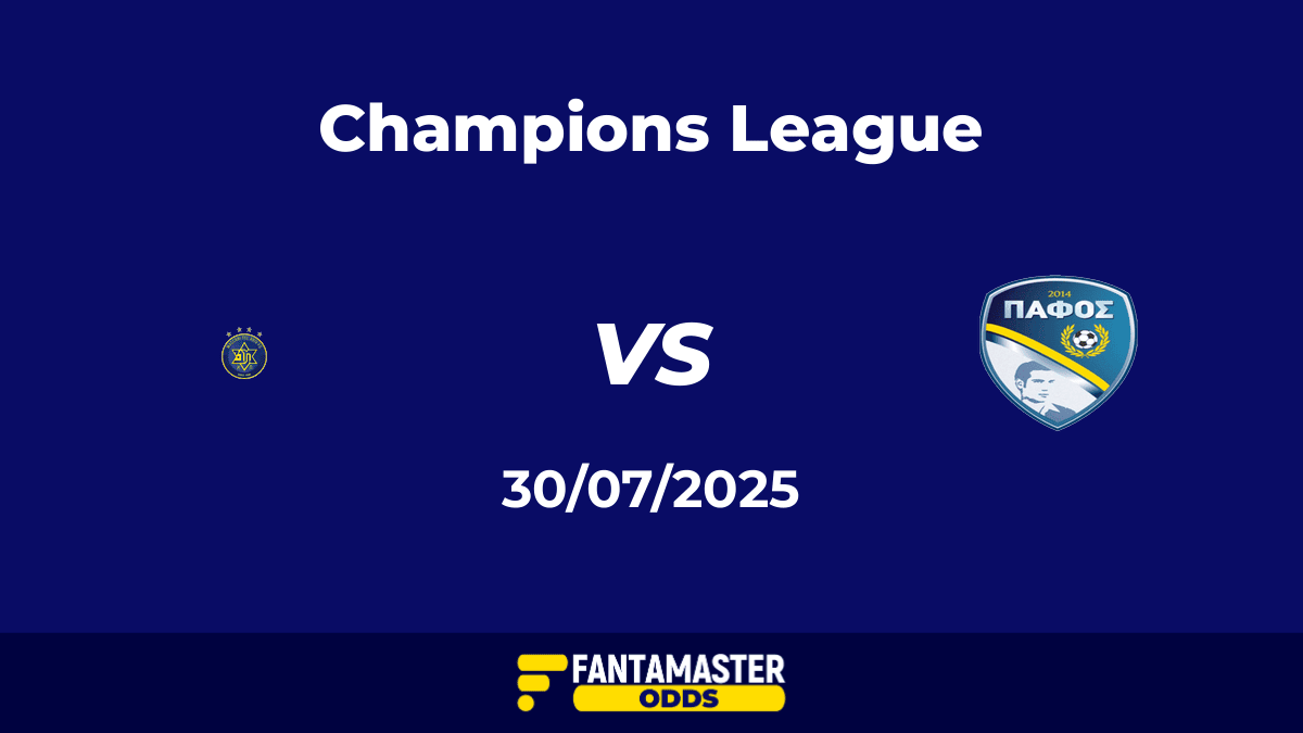 Maccabi Tel Aviv vs Paphos del 30/07/2025