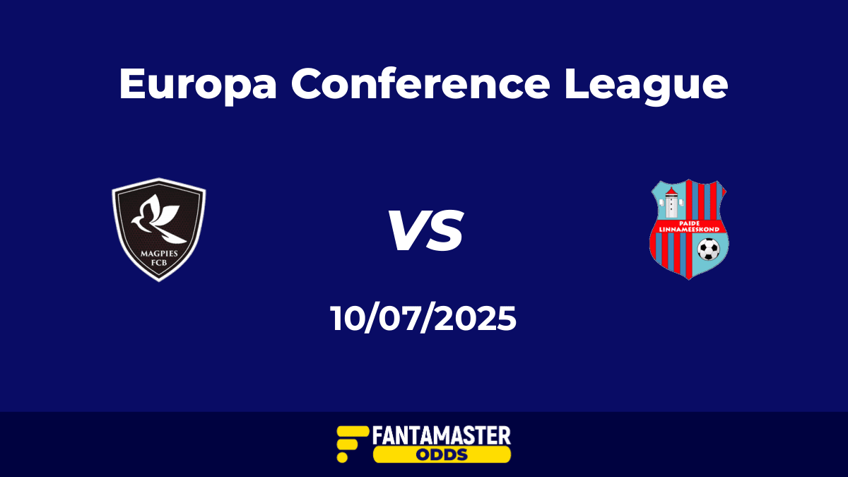 Magpies vs Paide del 10/07/2025