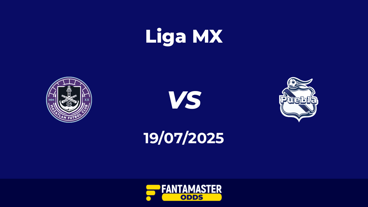 Mazatlán vs Puebla del 19/07/2025