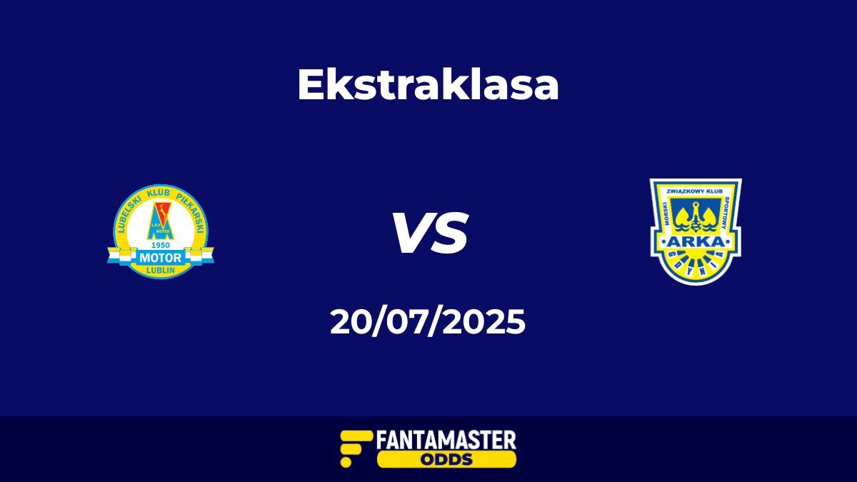 Motor Lublin vs Arka Gdynia del 20/07/2025
